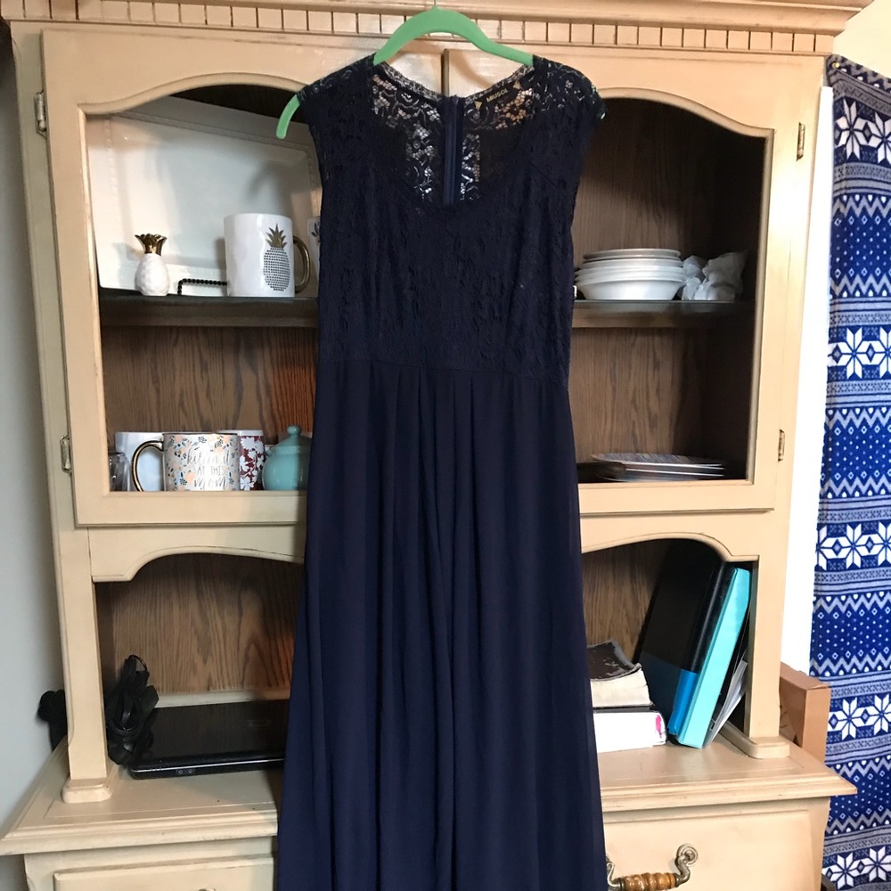 Navy Blue Dress